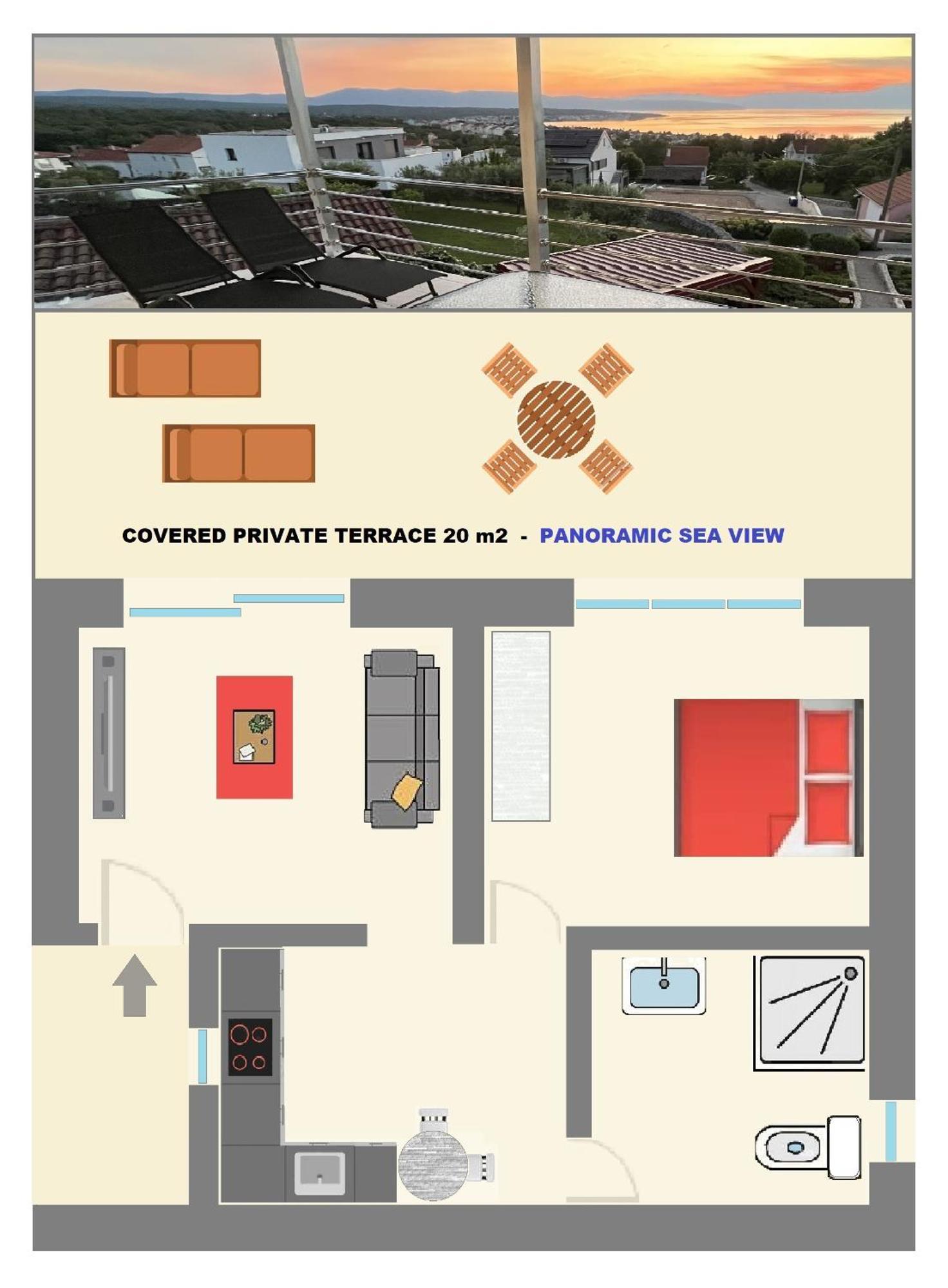 Apartments Kremenici Malinska Luaran gambar